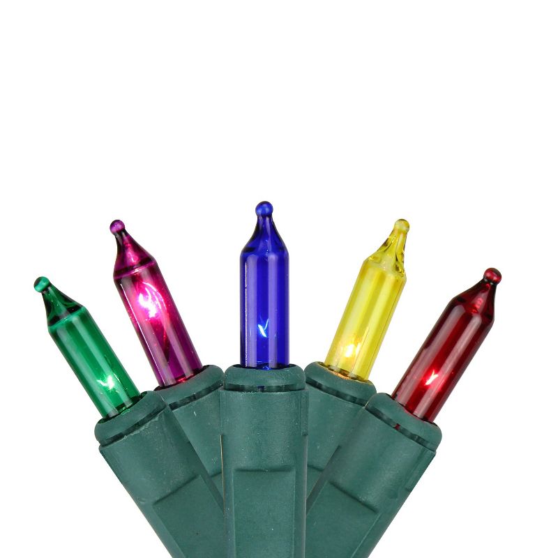 J. Hofert Co 25ct C7 Christmas String Lights Transparent Clear - 24' Green Wire