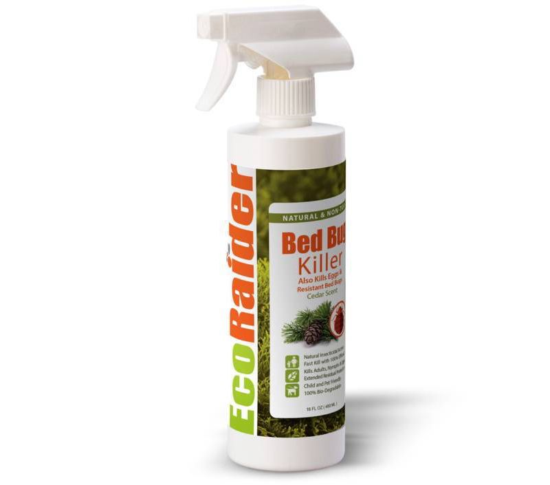 16oz Green & Non-Toxic Bed Bug Repellent - EcoRaider