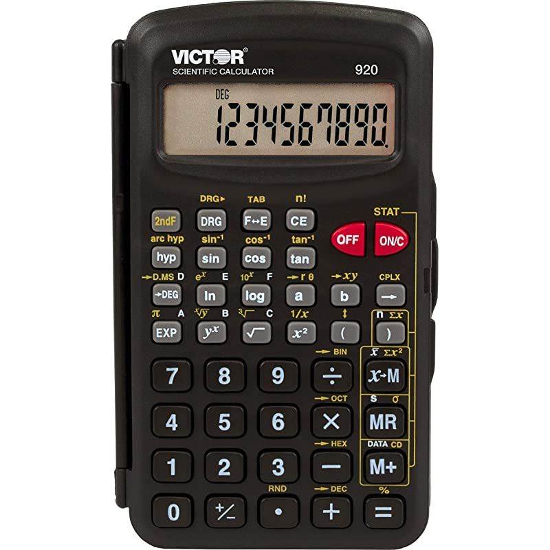 10Digit Compact Scientific Calculator Black 45 x 26 x 05
