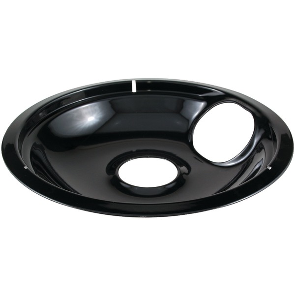 Black Porcelain Replacement Drip Pan (8 In.)