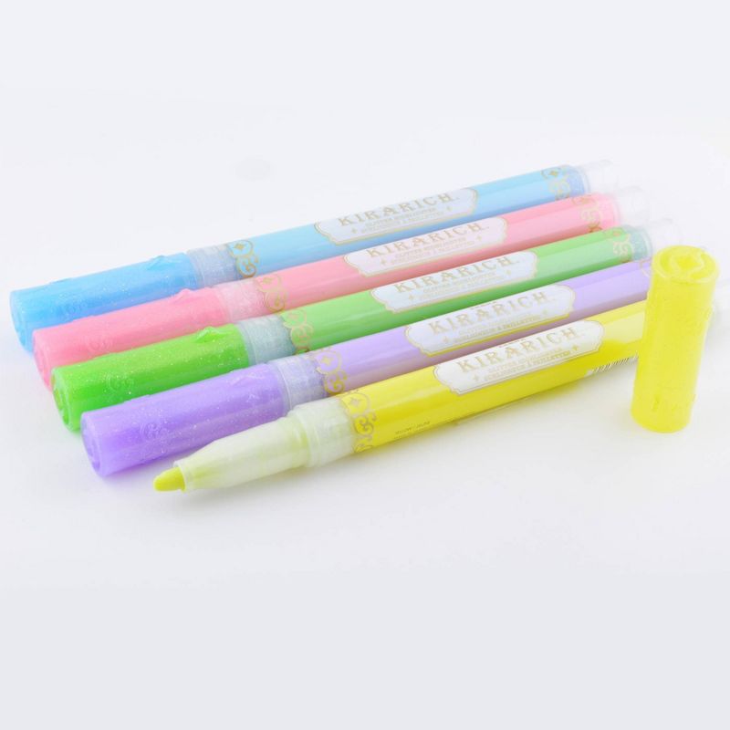 5ct Highlighters Kiriachi Standard Colors- Zebra