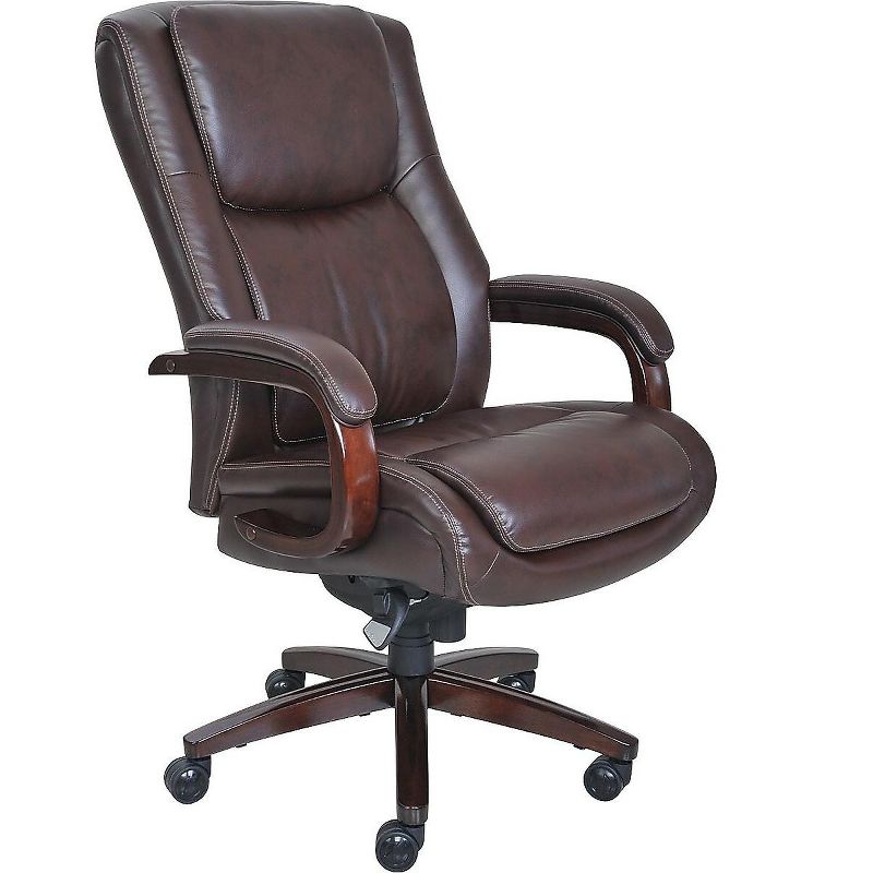 La-Z-Boy Winston Bonded Leather Executive Chair Brown (44763) 