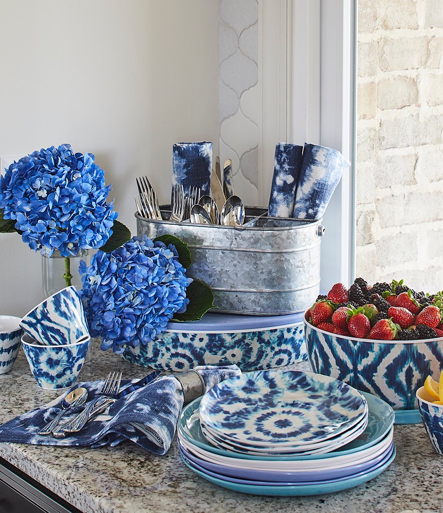 Southern Living Leigh 45-Piece Stainless Steel Flatware Set