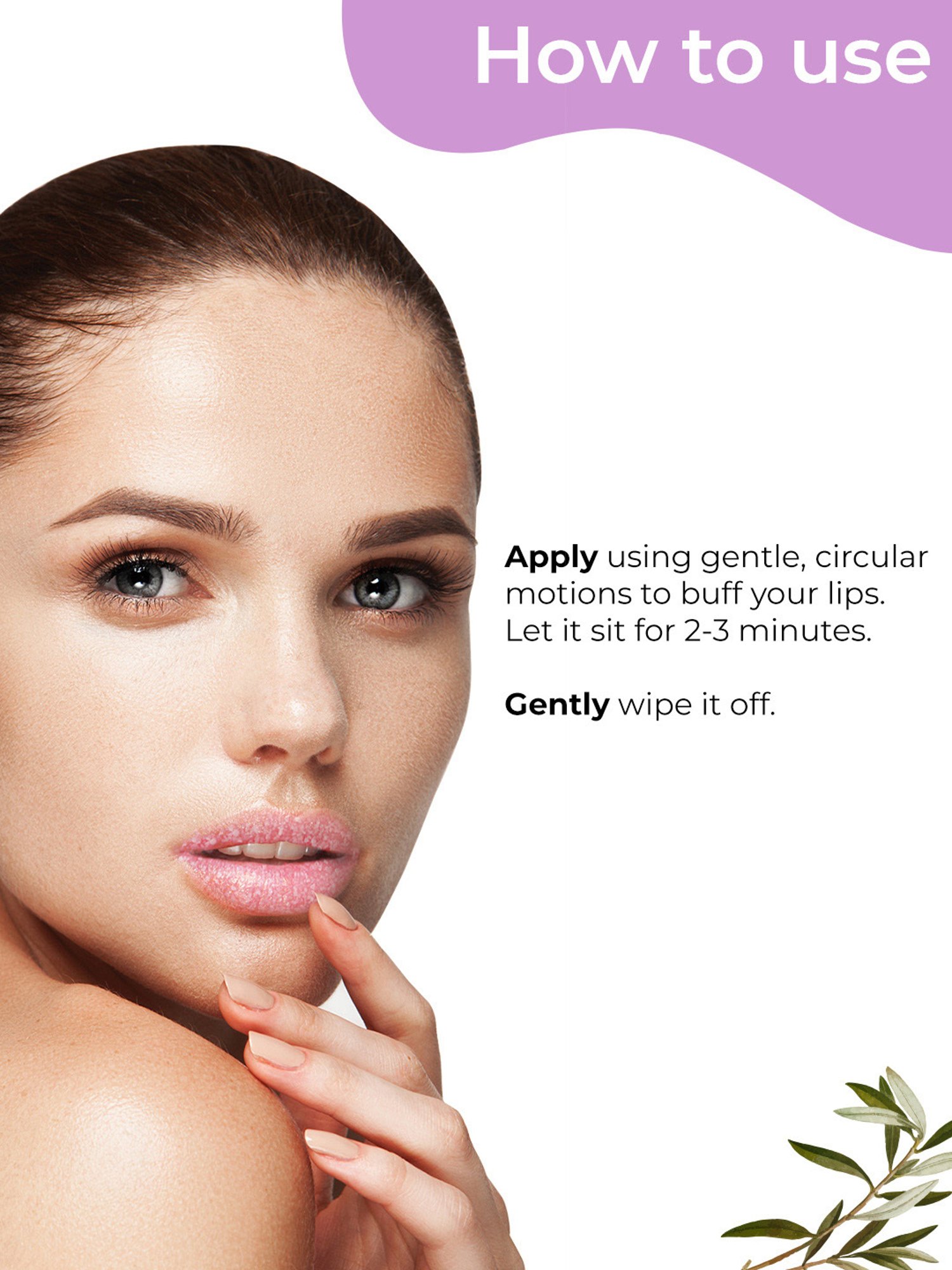 ENN Sugar Rush Nourishing Lip Scrub with Pomegranate & Vitamin E - 6 gm