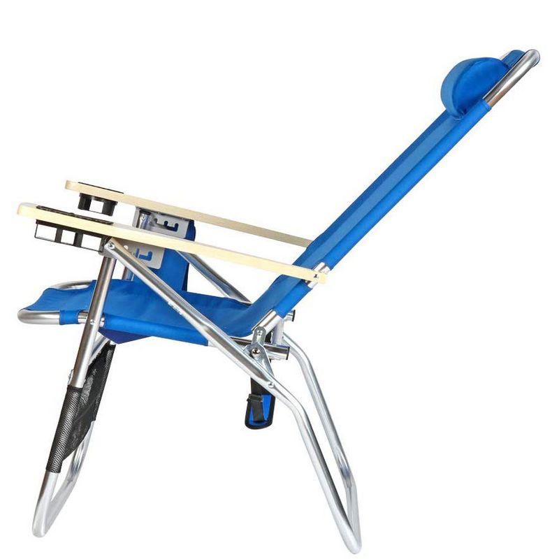 Copa Big Papa 4 Position Folding Aluminum Beach Lounge Chair