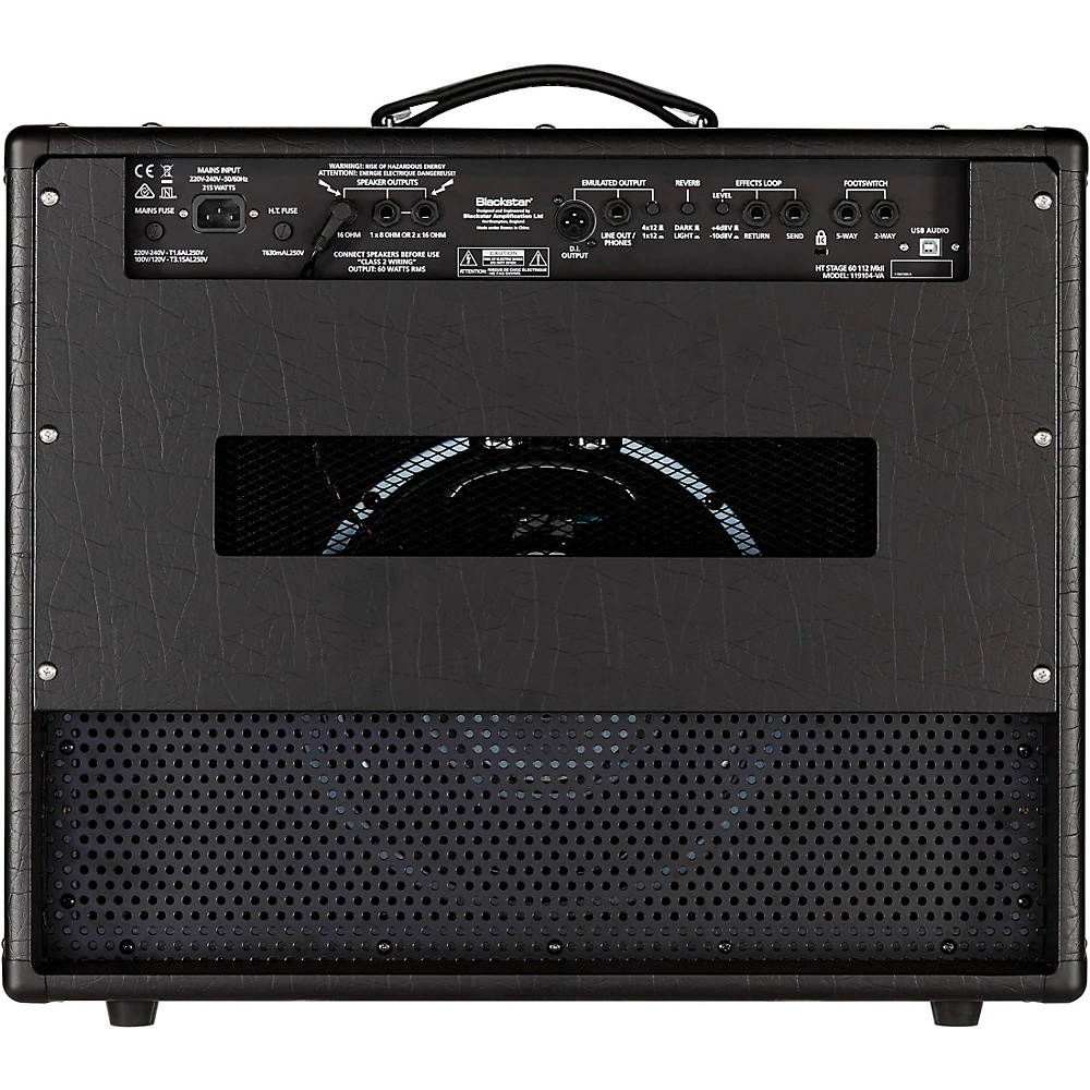 Blackstar HT Venue Series Stage 60 MKII 60W 2x12 Tube Guitar Combo Black