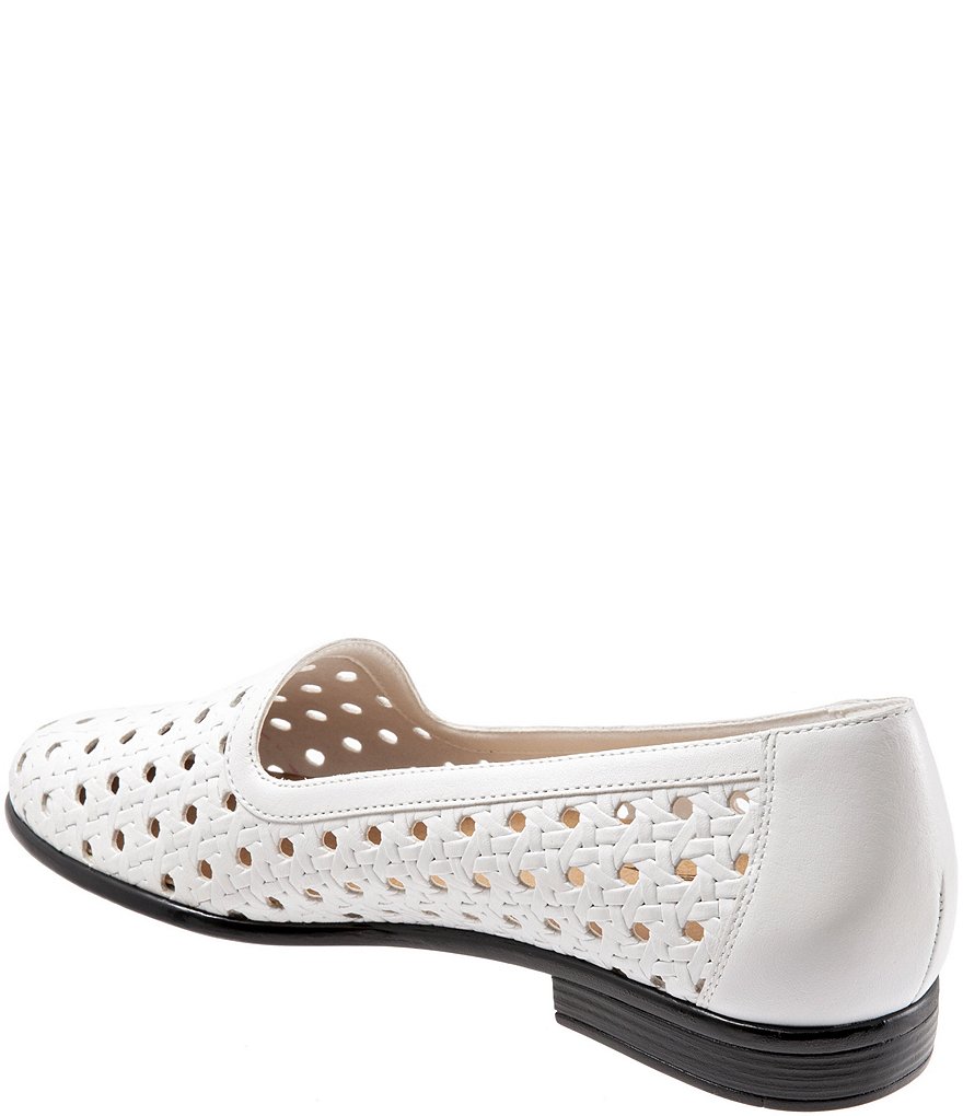 Trotters Liz Woven Leather Loafers