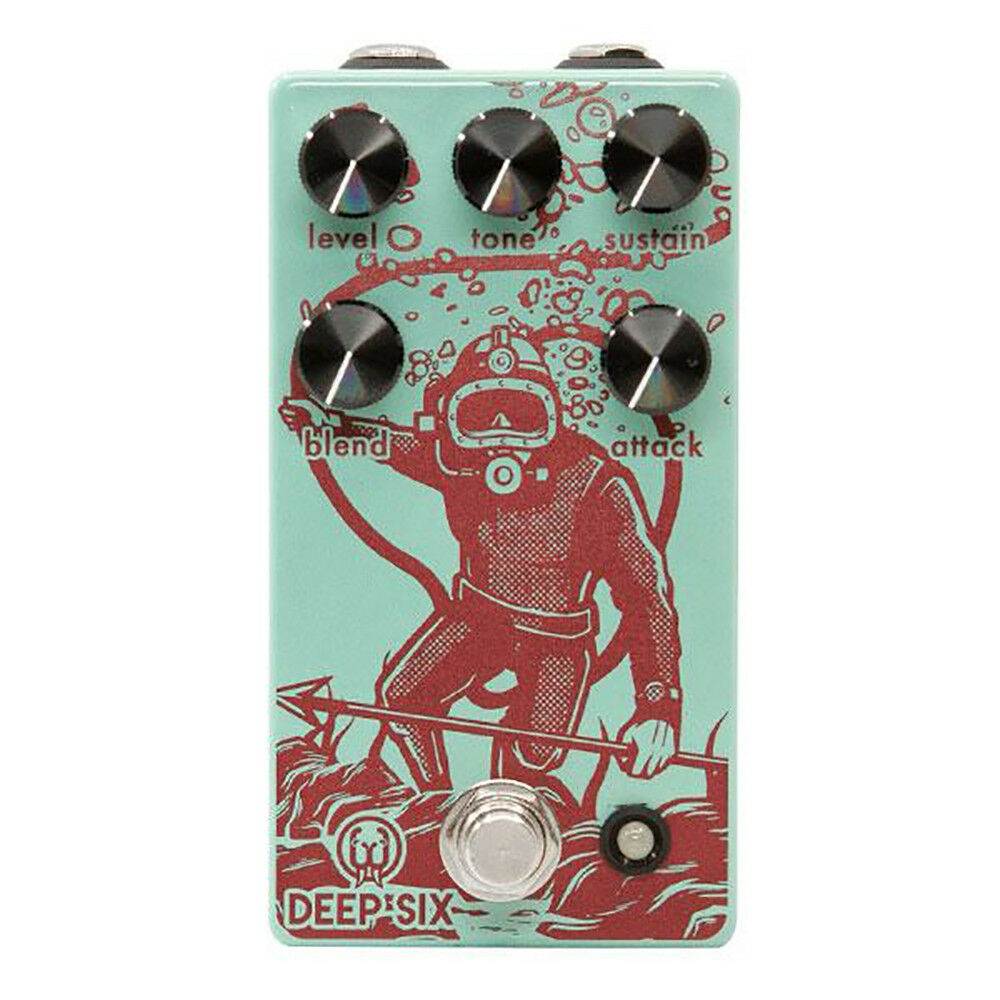 Walrus Audio Deep Six V3 Compressor Guitar Effect Pedal