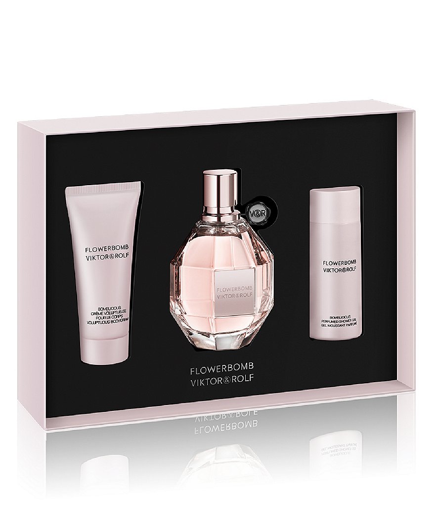 Viktor & Rolf Flowerbomb Eau de Parfum 3 Piece Gift Set