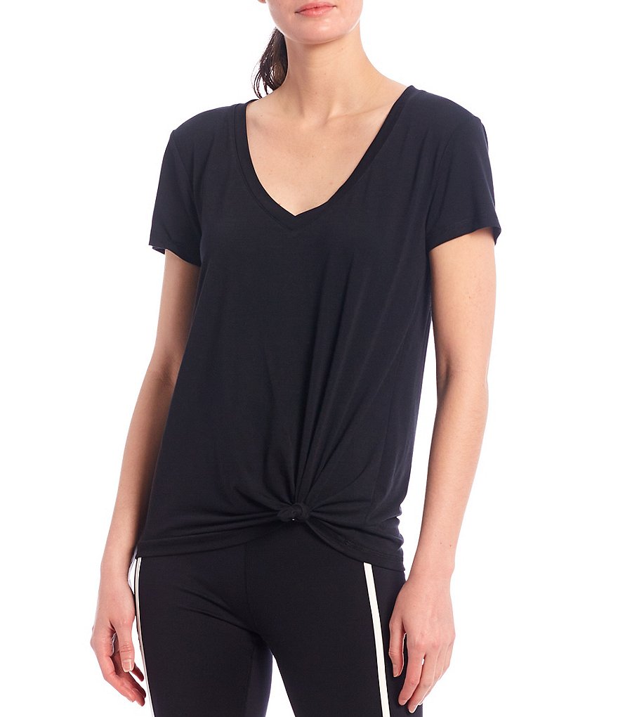 IBKUL Pricilla Print Long Sleeve Mock Neck Top