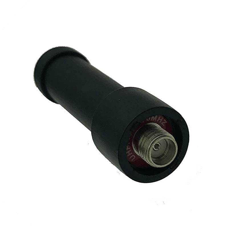 Mini Short Antenna Two Way Radio Walkie Talkies UHF 400480MHz Antenna Compatible with Kenwood Baofeng PUXING TK360 UV5R 888S PX777 Handheld Portable Radio2 Packs