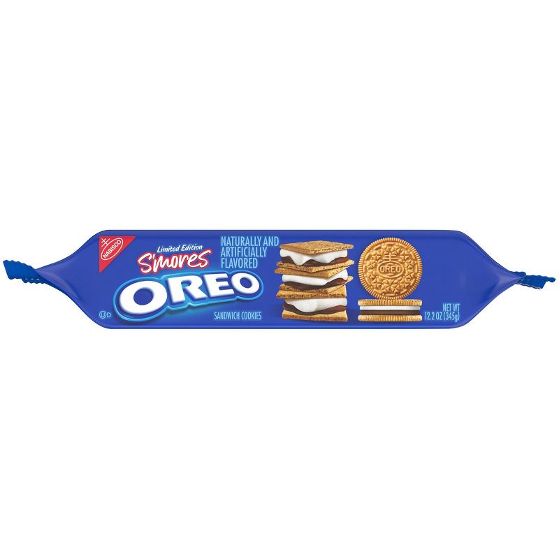 Oreo S'mores Sandwich Cookies Family Size- 12.2oz