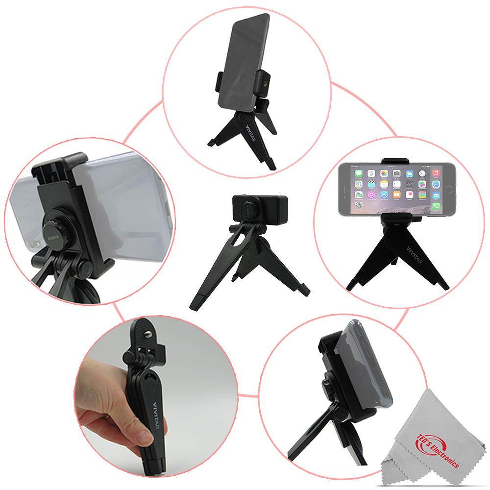Vivitar Compact Ultra Slim Selfie Video Pocket Tripod
