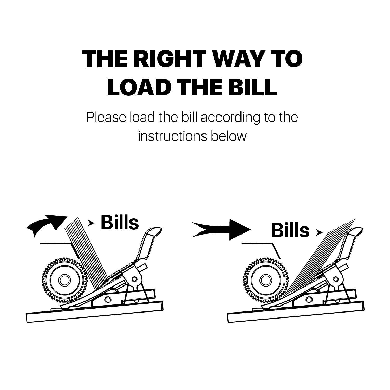 Money Bill Counter Machine with Fake UV, MG, IR Counterfeit - Portable Digital Electronic Cash Currency Banknote Counting Automatic Detection Systems and External LCD Display for Bank Store