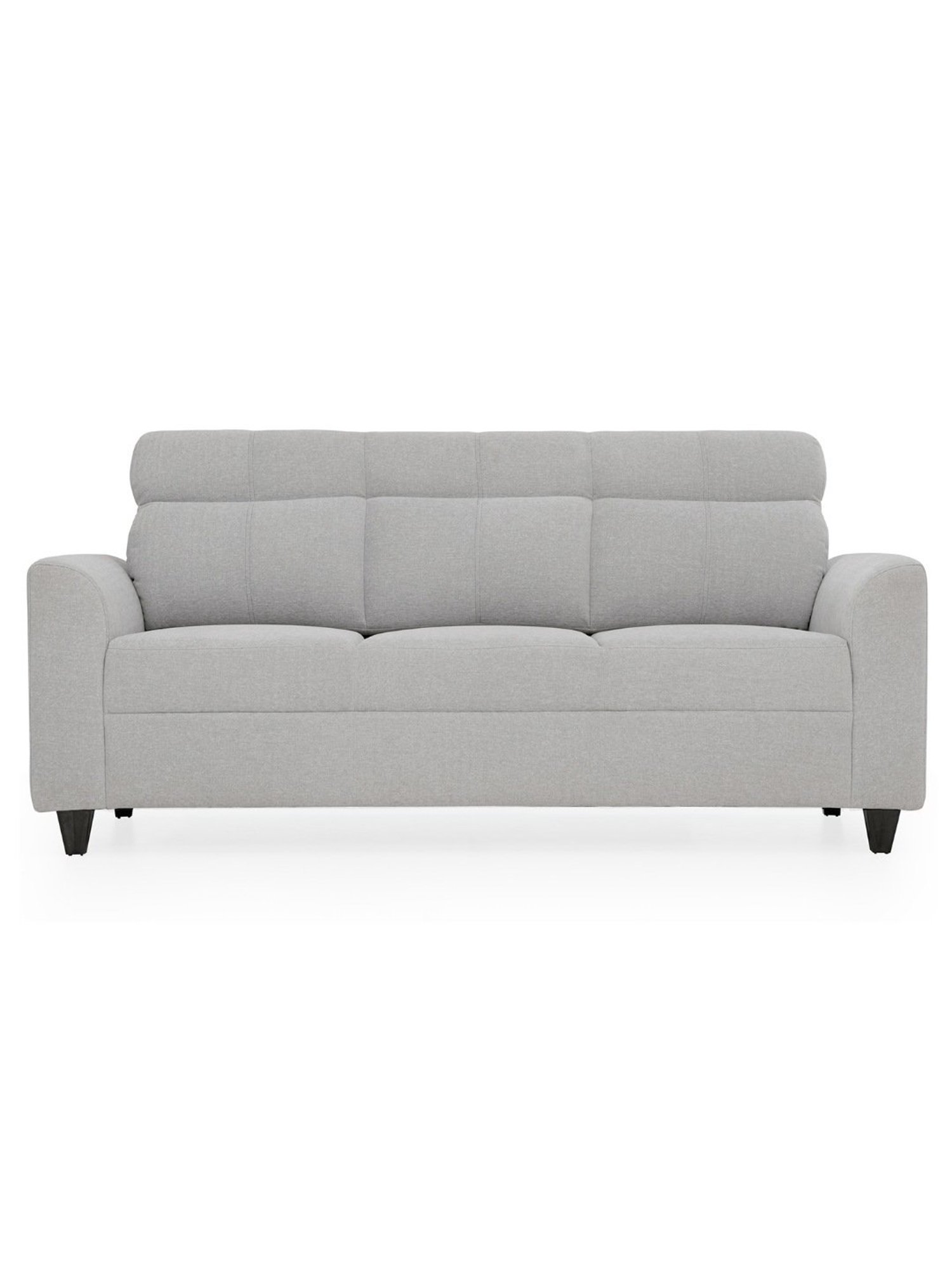 Queen Brady Convertible Sofa with Storage Gray - Serta