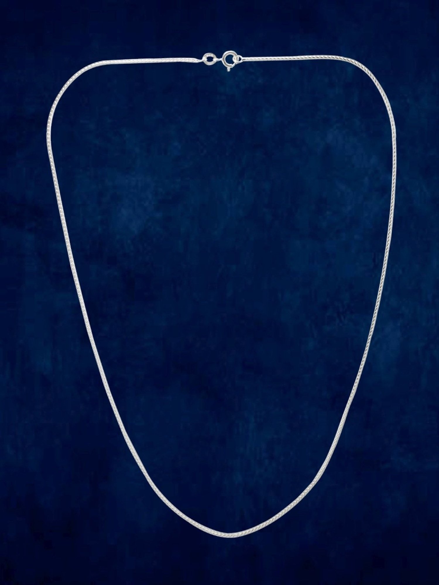 Zavya Sleek and Modern Golden Plated 92.5 Sterling Silver Box Chain