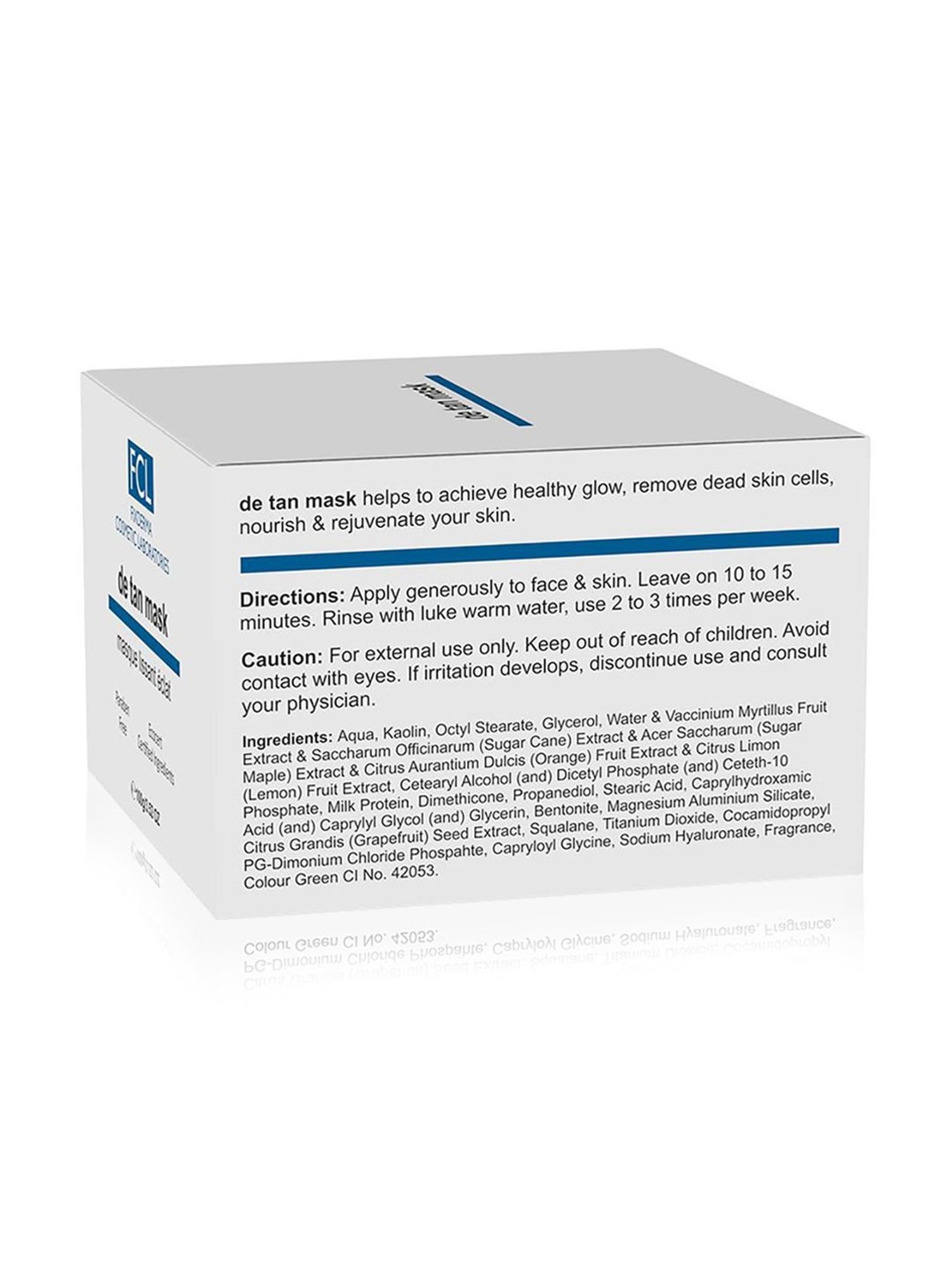 Fcl De Tan Mask Removes Tan And Improves Skin Tone & Texture - 100 gm