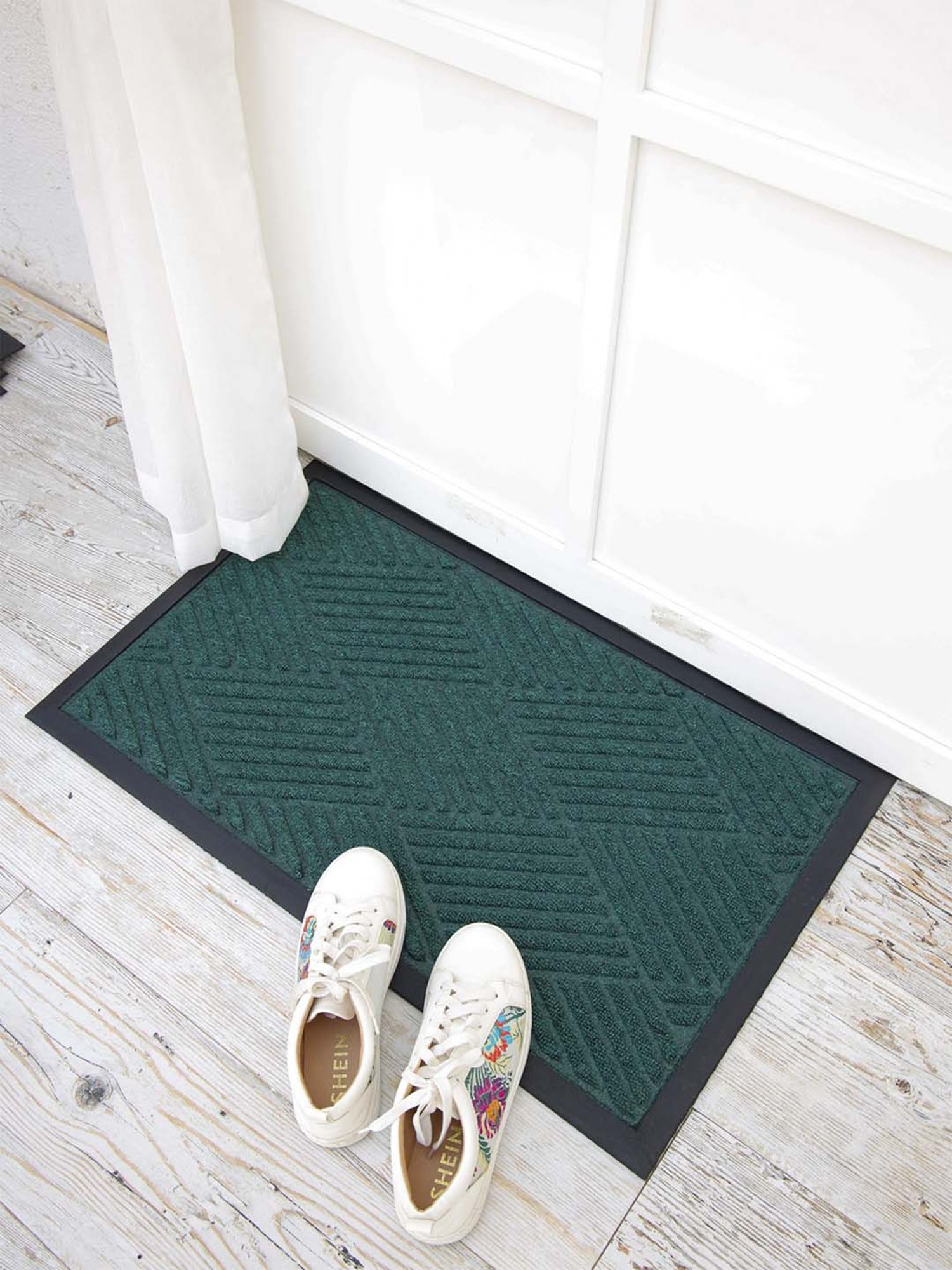 Freelance Grey PVC Set of 1 Door Mats