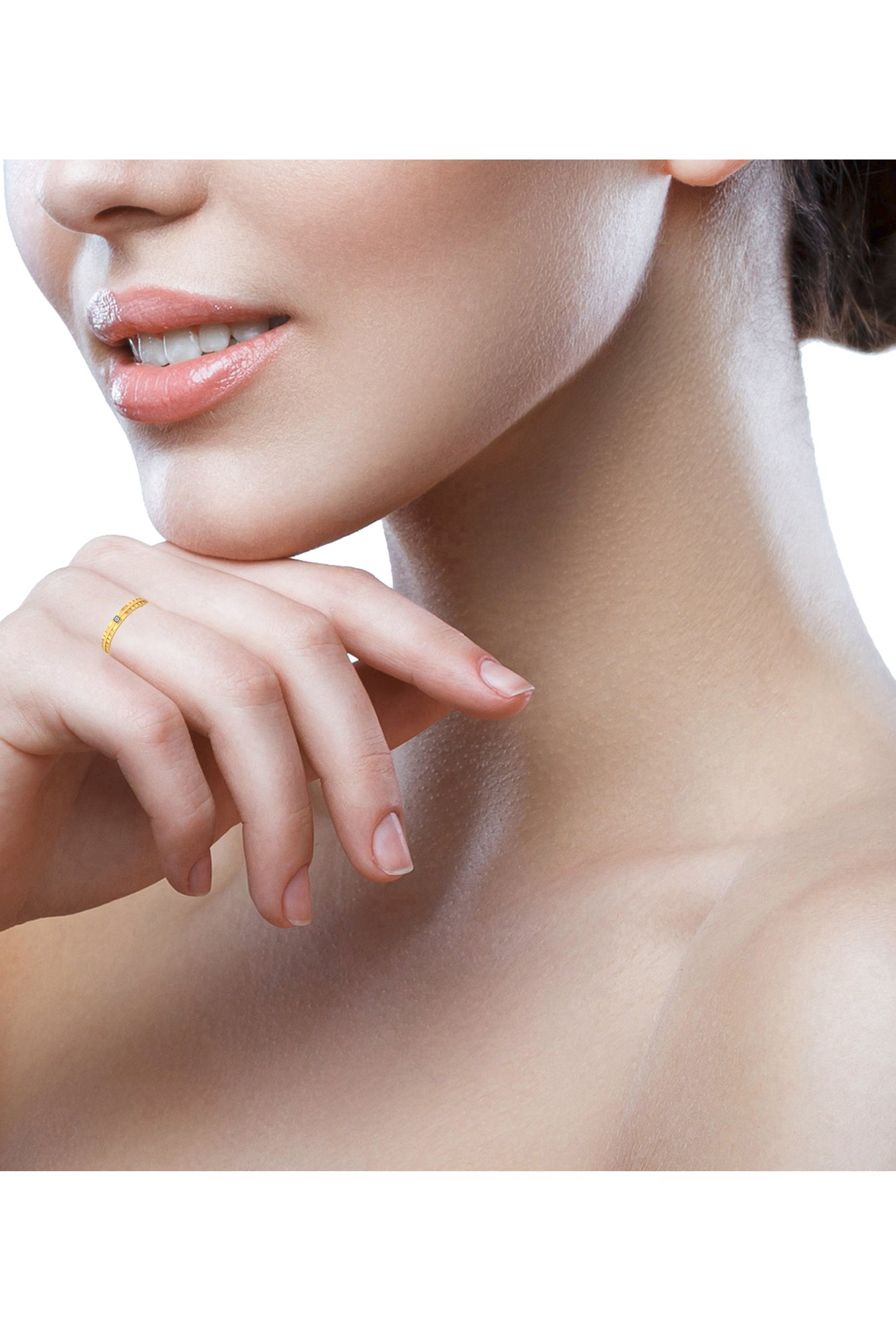 Sri Jagdamba Pearls Roy 18 kt Gold & Diamond Ring