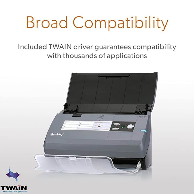 ImageScan Pro 830ix 30ppm High-Speed ADF Scanner for PC and Mac