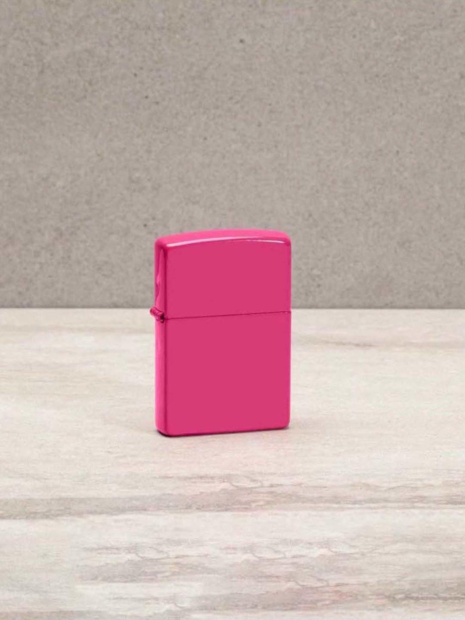 Zippo Magenta Brass Classic Frequency Windproof Pocket Lighter