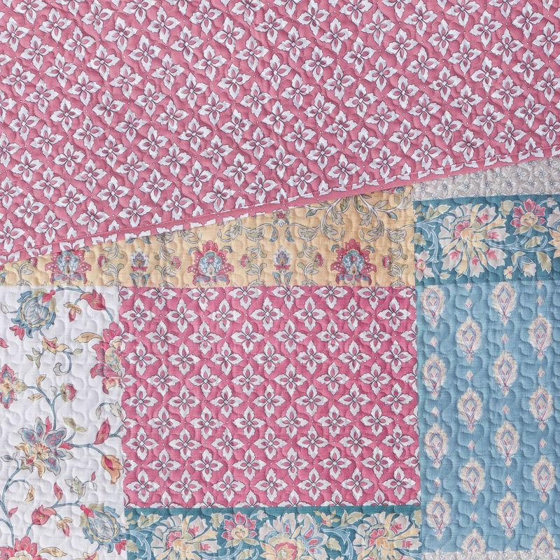 Full/Queen Laos Lily Coverlet Gray - Vera Bradley