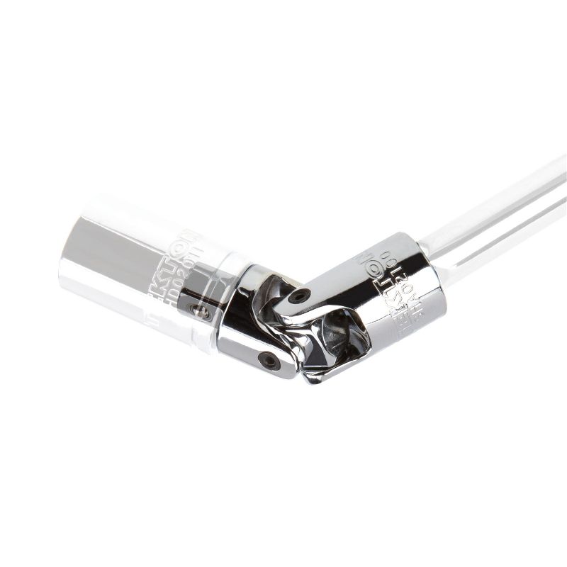 TEKTON SKT05302-D 55-Piece 0.25-Inch Drive 12-Point Universal Imperial Metric Socket and Ratchet Tool Set (5/32 - 9/16 in., 4 - 14 mm)