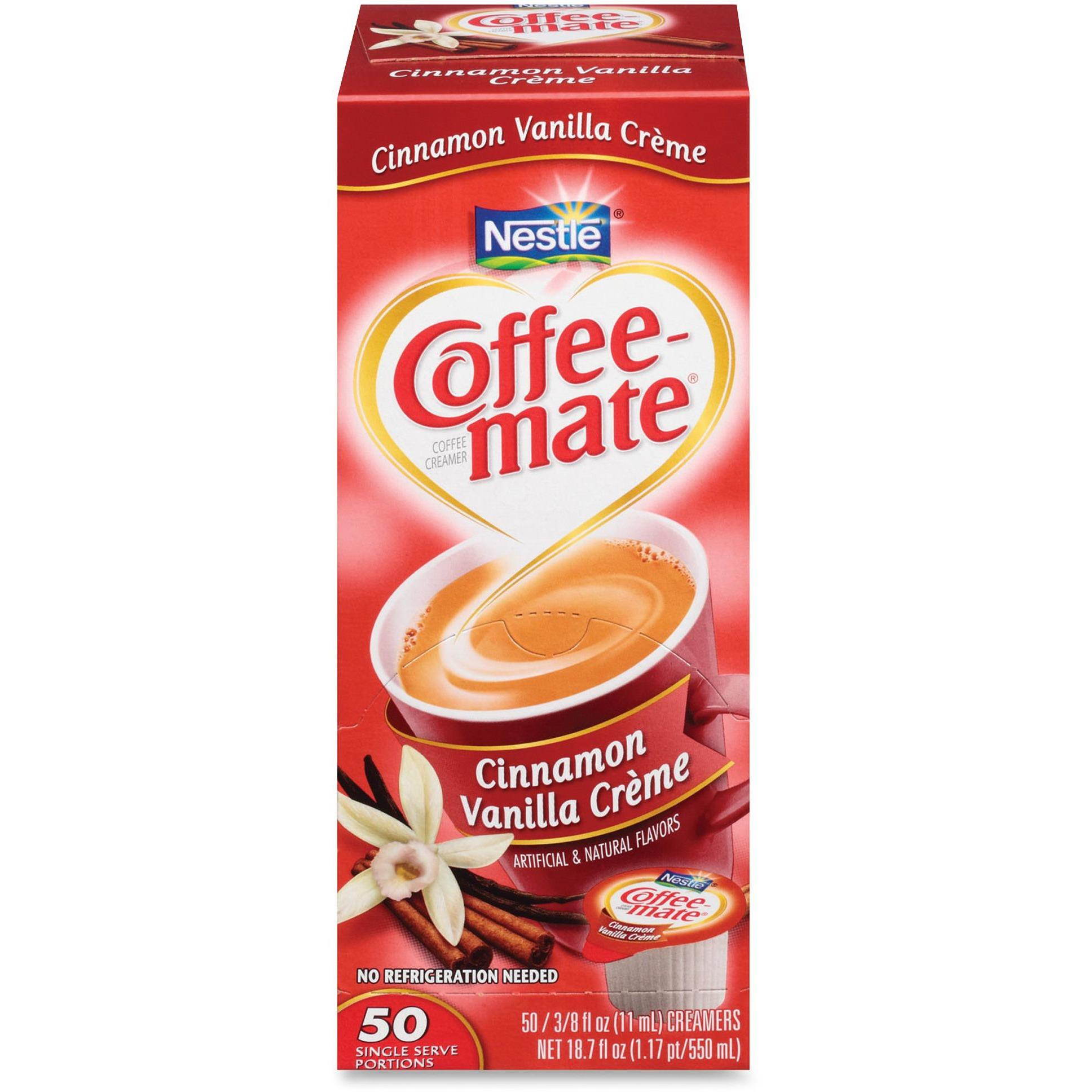 Nestle Cinnamon Vanilla Creme Liquid Coffee Creamer Singles