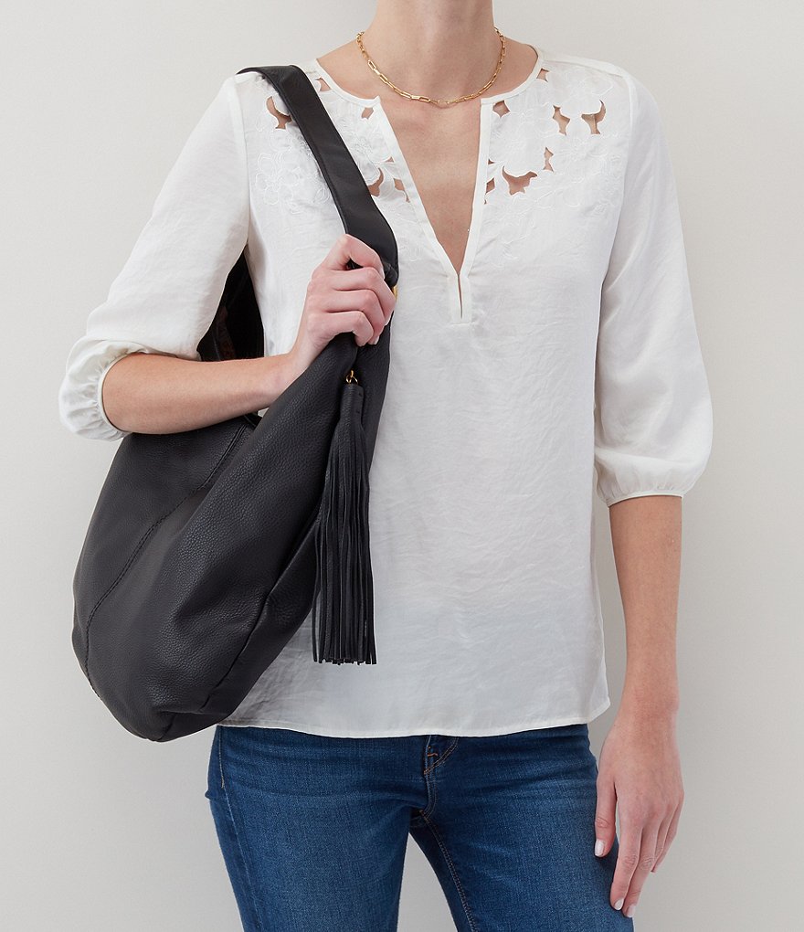 HOBO Vintage Hide Collection Gardner Leather Hobo Bag