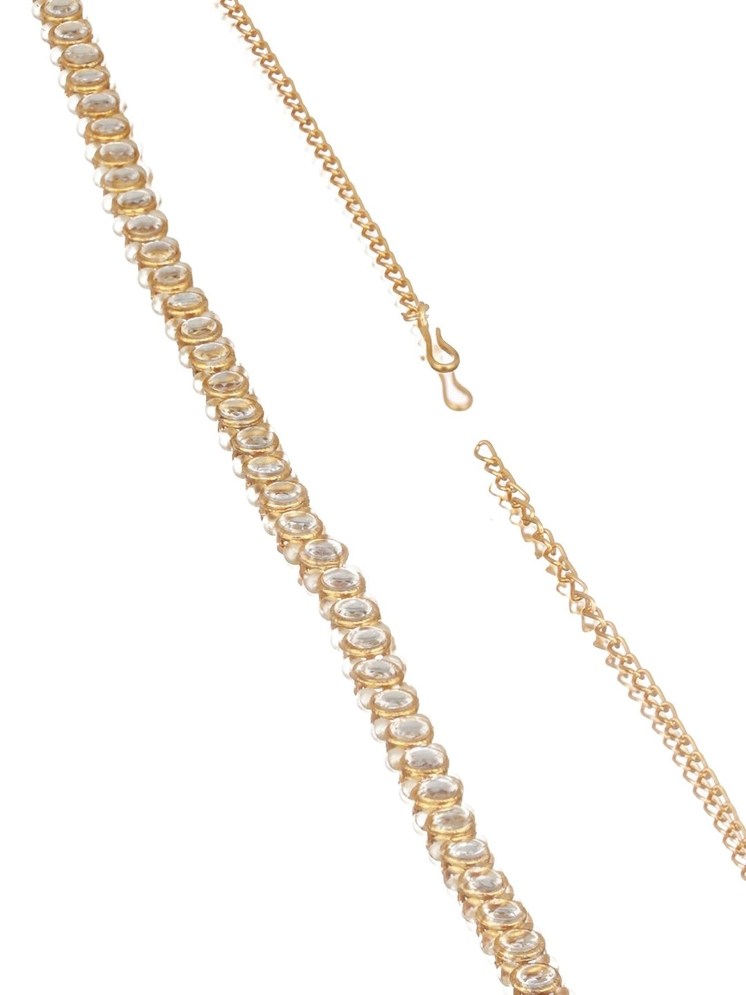 Aatmana Royal Golden Kundan Waist Belt