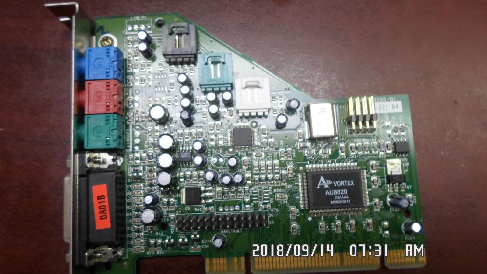 Turtle Beach TBS400-3355-01 Dell 07005 PCI Sound Card