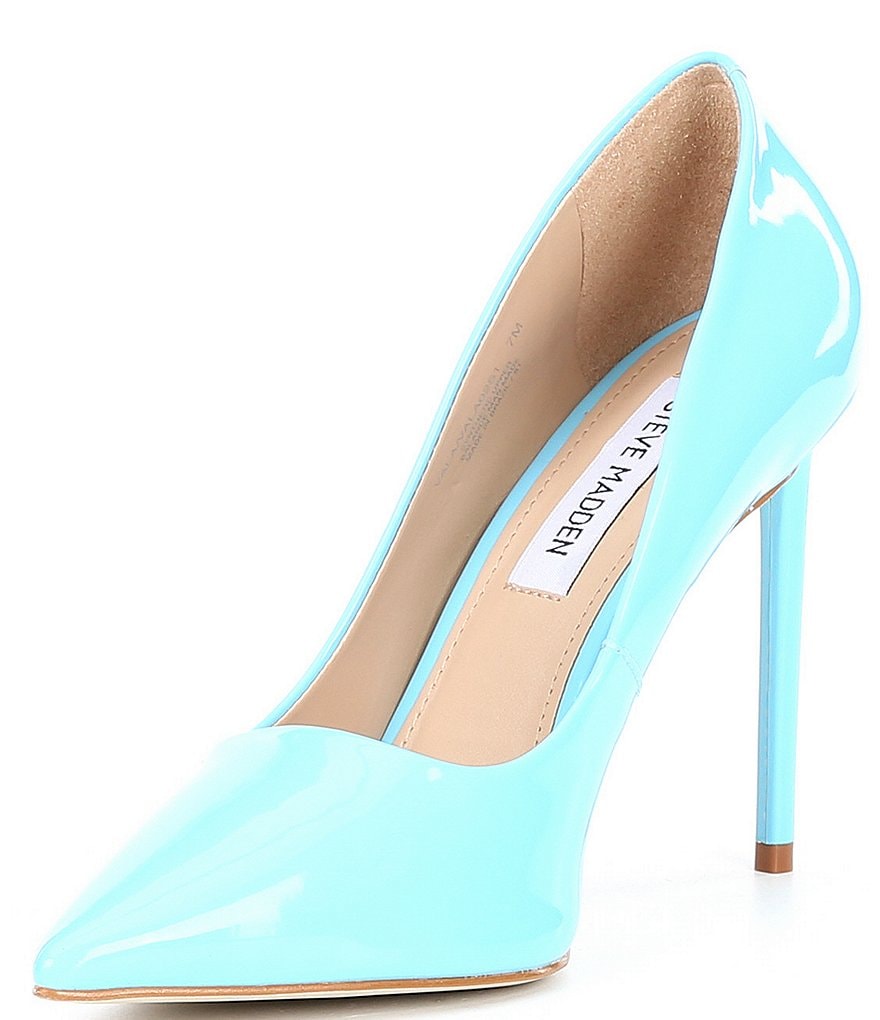 Steve Madden Vala Patent Pointed Toe Stiletto Pumps