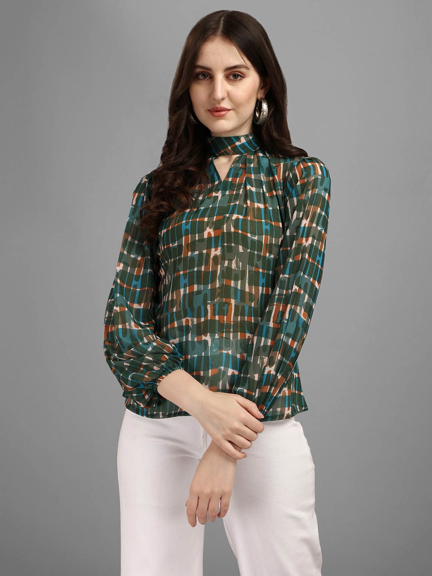 MASAKALI.CO Multicolor Printed Top