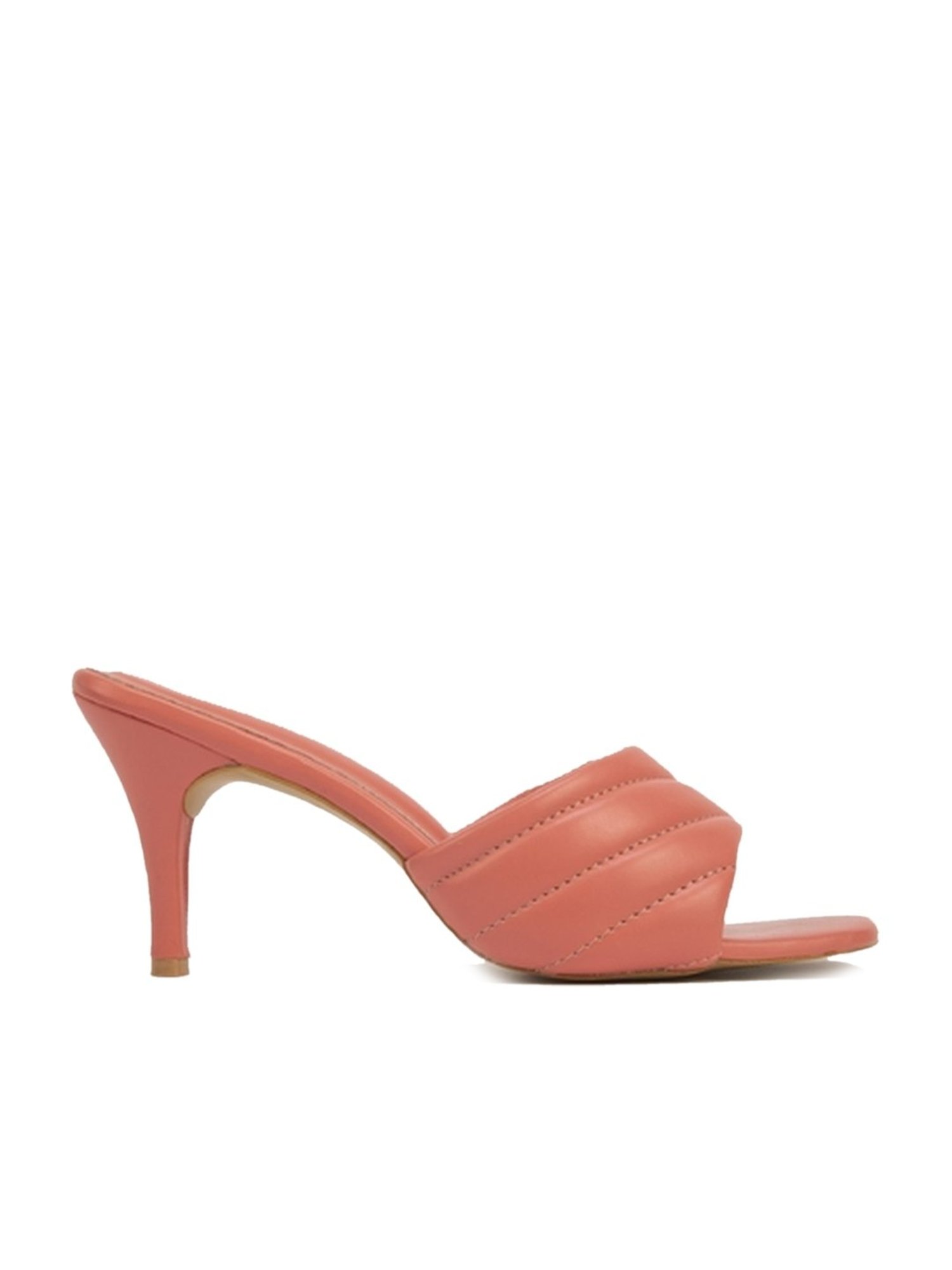 The White Pole Women's Pink Casual Stilettos