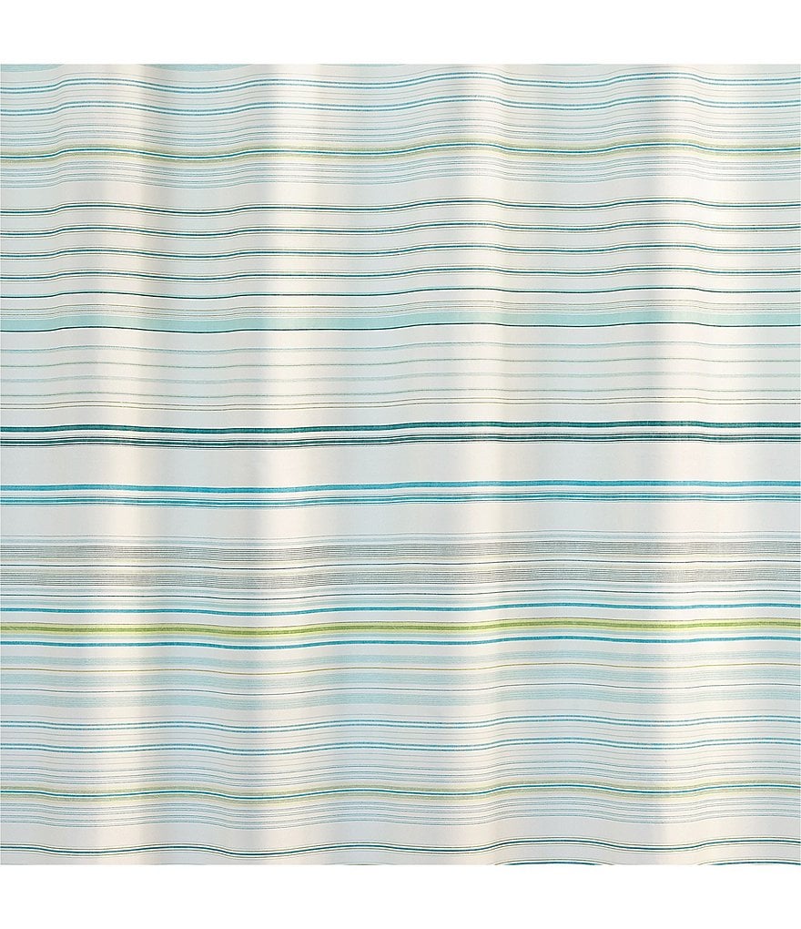 Tommy Bahama La Scala Breezer Horizontal Stripe Shower Curtain