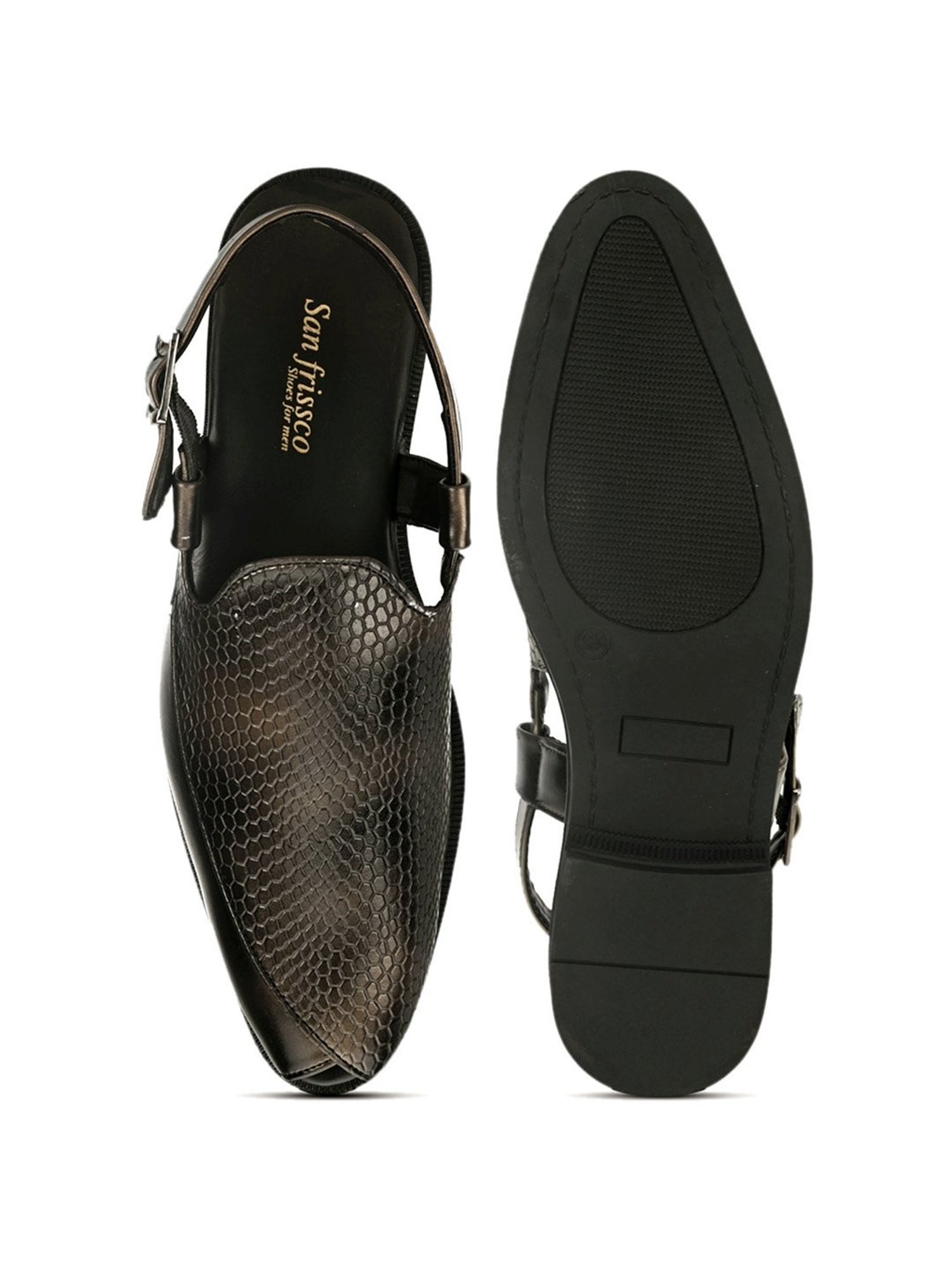 San Frissco Men's Copper Back Strap Sandals