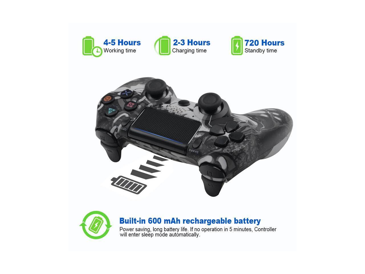 Dualshock 4 Bluetooth4.0 Wireless Controller Joystick Gamepad for PS4/ PS4 Slim/ PS4 Pro/ PC Window 7 8 10