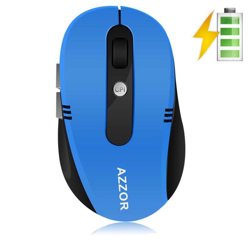 AZZOR S5 Rechargeable MouseRechargeable Wireless Silent Silent Power