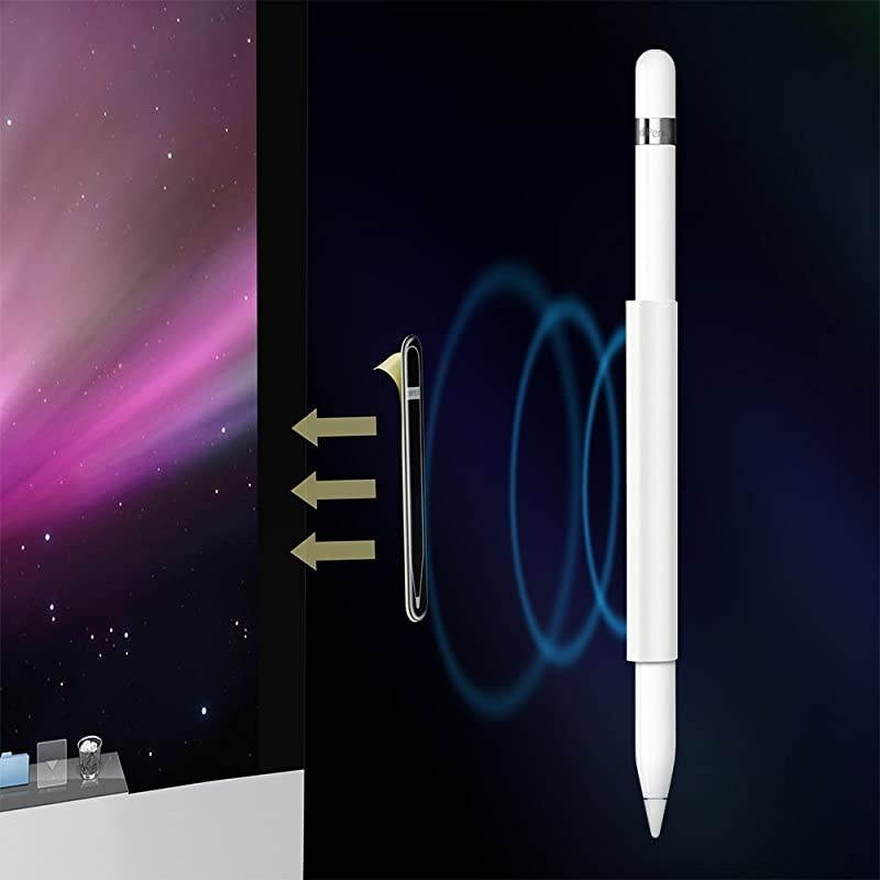 for Apple Pencil Magnetic Sleeve Soft Silicone Holder Grip for Apple iPad Pro Pencil Ivory White Apple Pencil Not Included