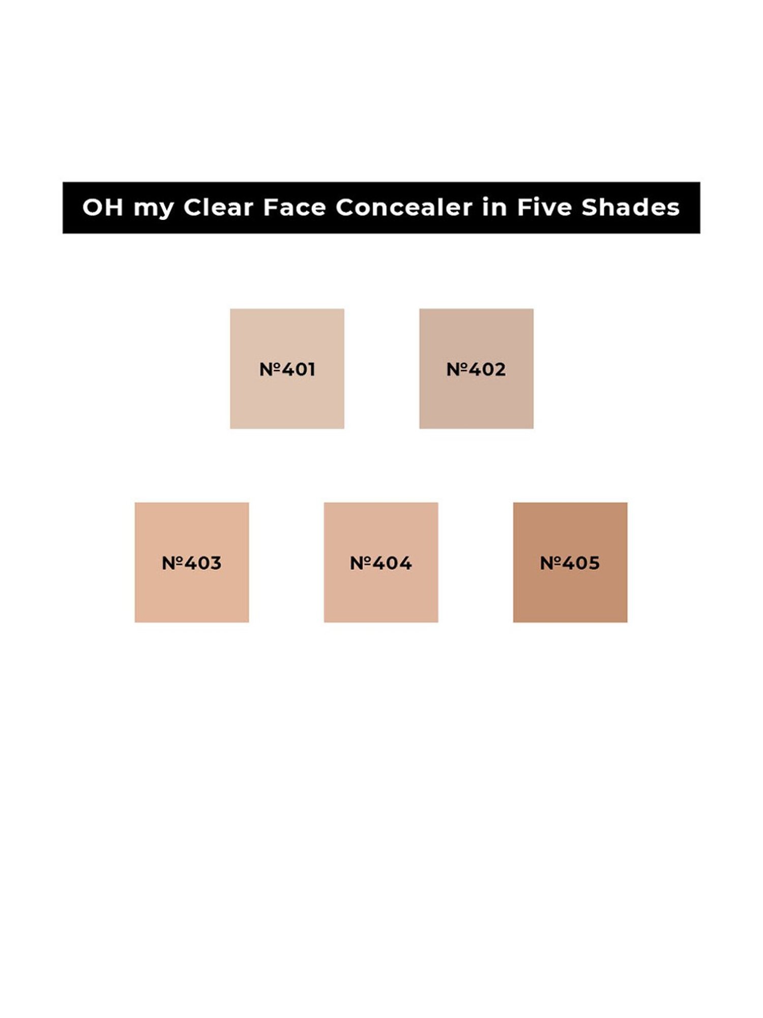 Lamel OhMy Clear Complexion Concealer 405 Caramel - 7 ml