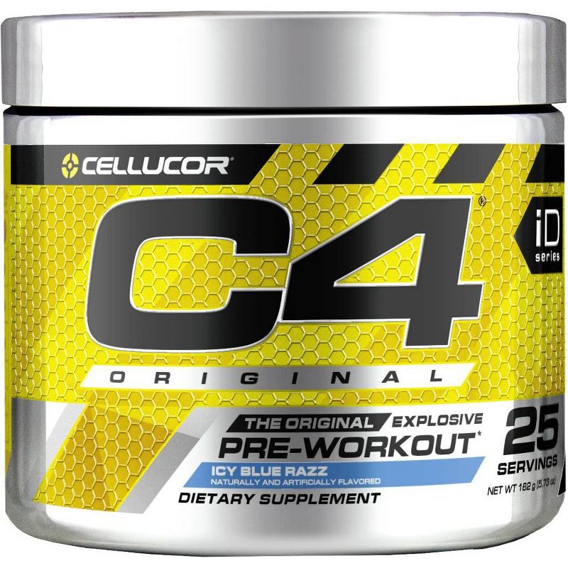 Cellucor C4 Original Pre-Workout Supplement Powder - Icy Blue Razz - 5.7oz