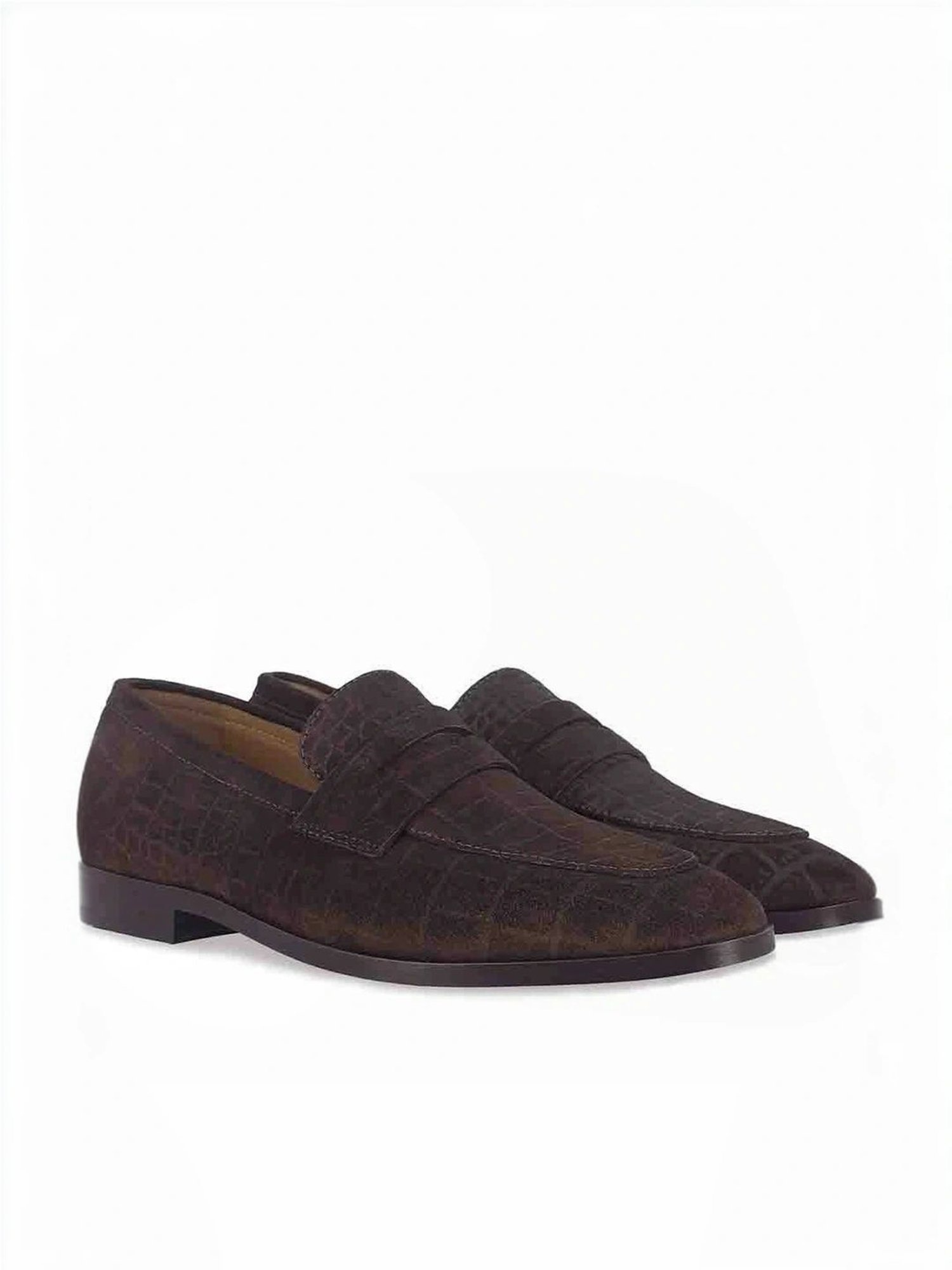 Saint G Men's Alessandro Brown Loafers