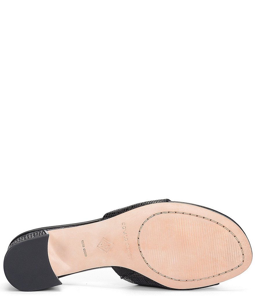 Donald Pliner Melros Leather Dress Mules