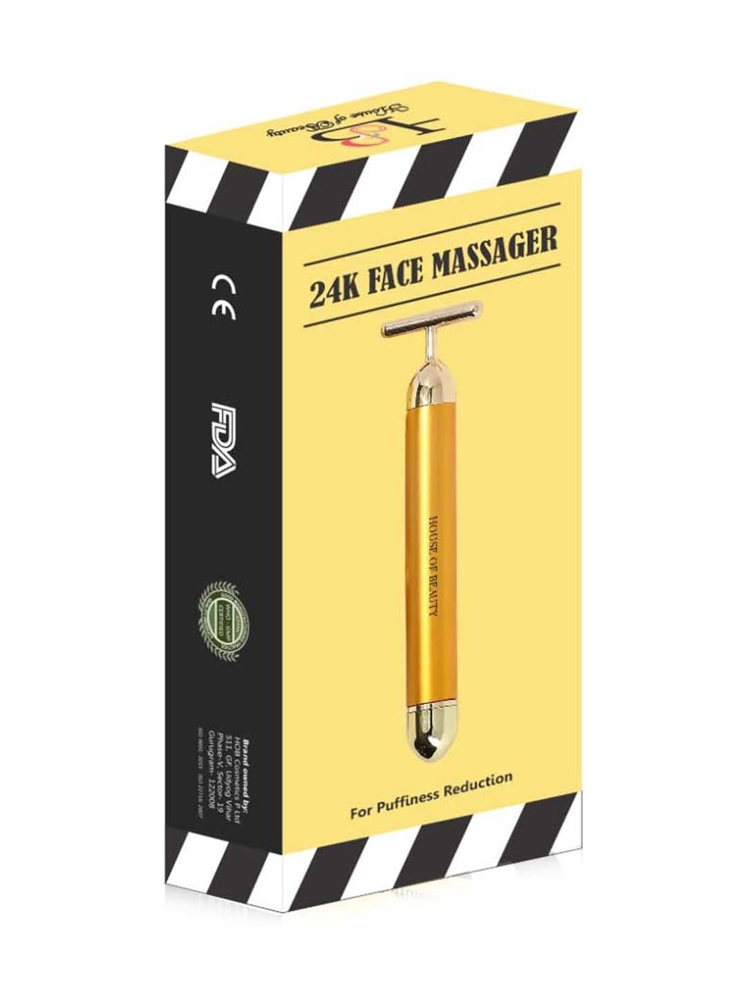 HofB- House of Beauty Quartz Roller - 1 Pc