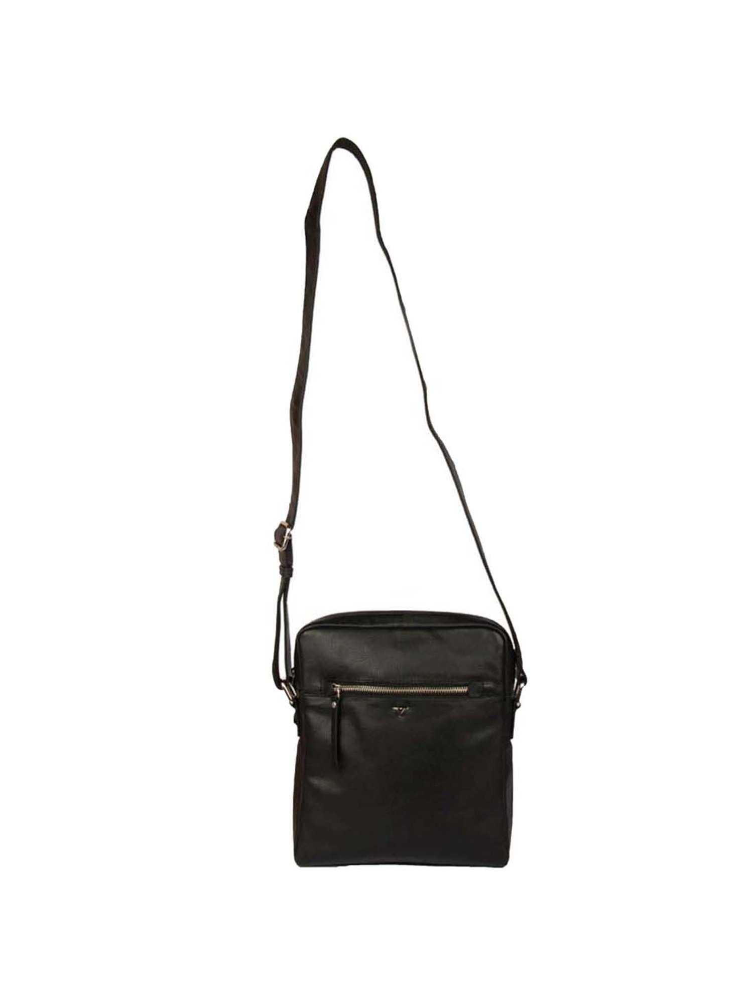 Priority Navy Synthetic Medium Messenger Bag