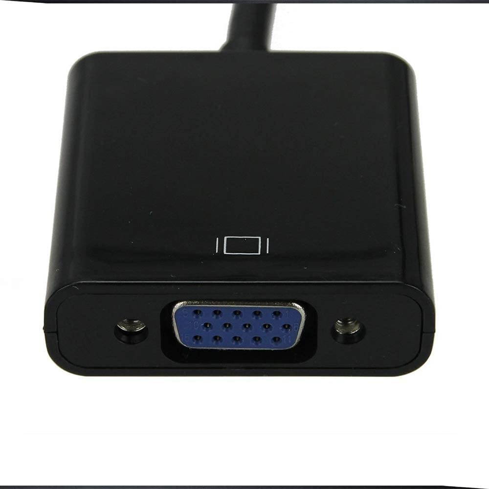 JIMAT USB 3.0 to VGA Gold Plated 3.0 USB A Male Convert to VGA Female Cable Adapter Video Convertor | Support Resolution 1080p | Extender Projector Tablet Monitor | Compatible with Windows XP 7 8 10