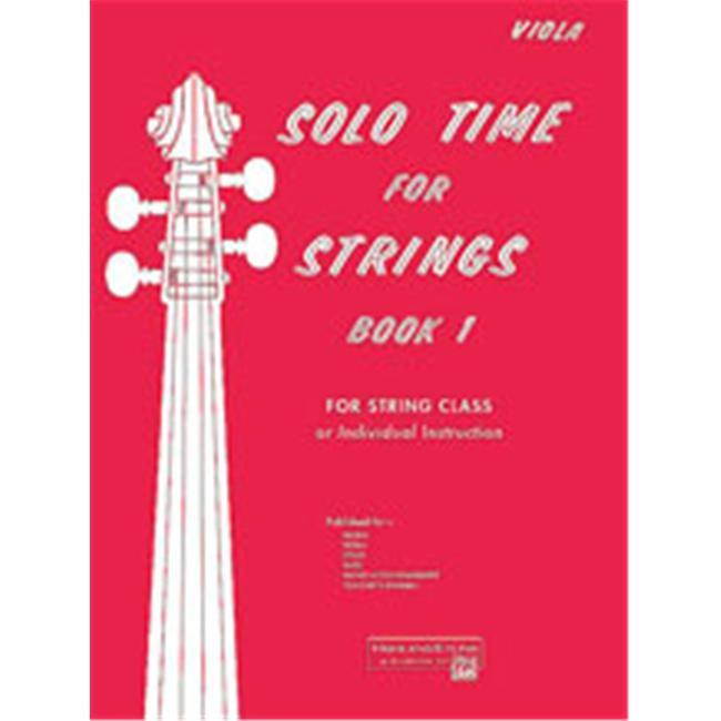 Alfred 00-13062 Solo Time for Strings- Book 1 - Music Book