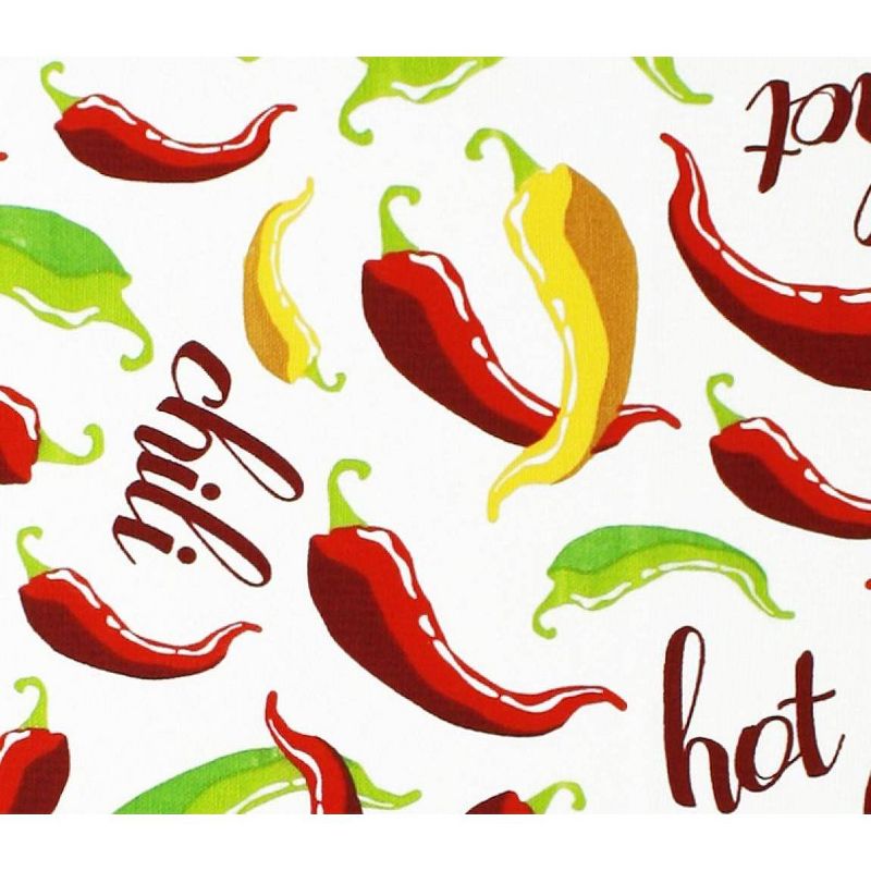 35" Chili Peppers Cooking Apron - MUkitchen