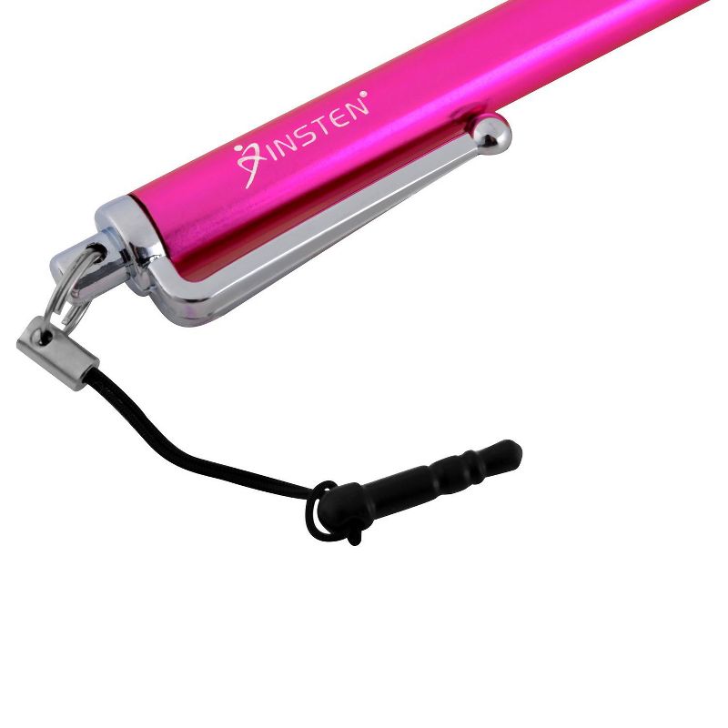 KMD 4 Stylus Pens Pack Black Red Blue (Pen Styluses Set) Compatible with Nintendo New 3DS-XL