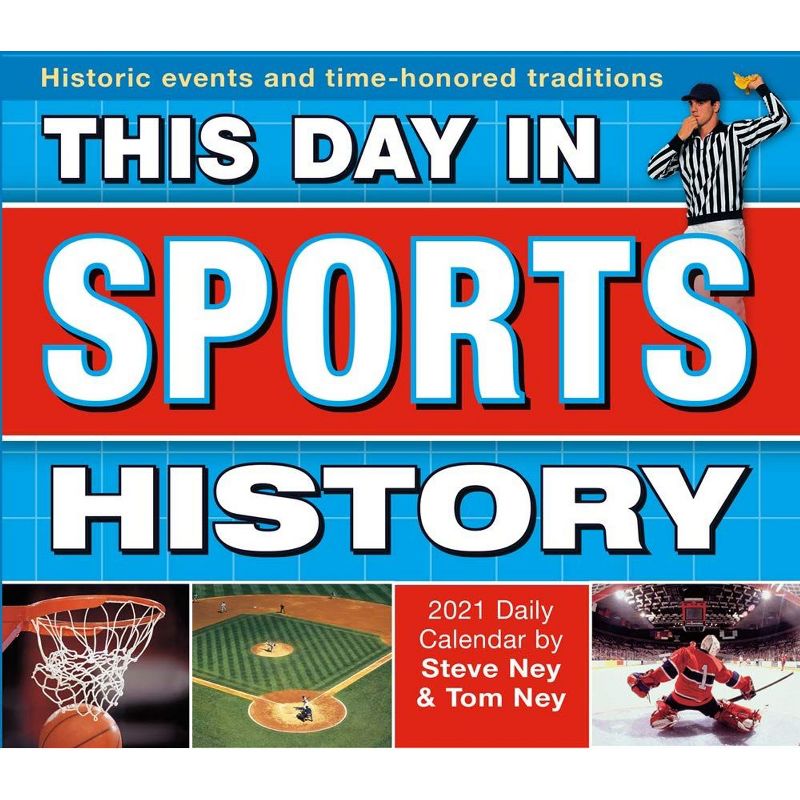 2021 This Day in Sports History Boxed Daily Calendar [Calendar] Ney, Steve & Ney, Tom